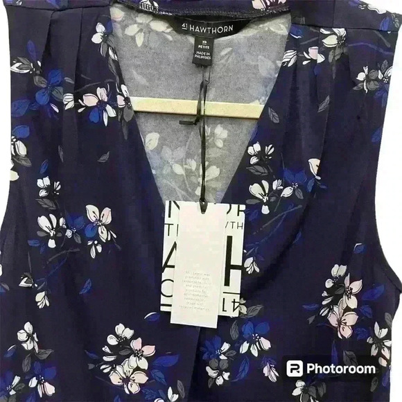 New 41 Hawthorn Gabriella V-Neck Sleeveless Top | NEW with Tag - Picture 5 of 5